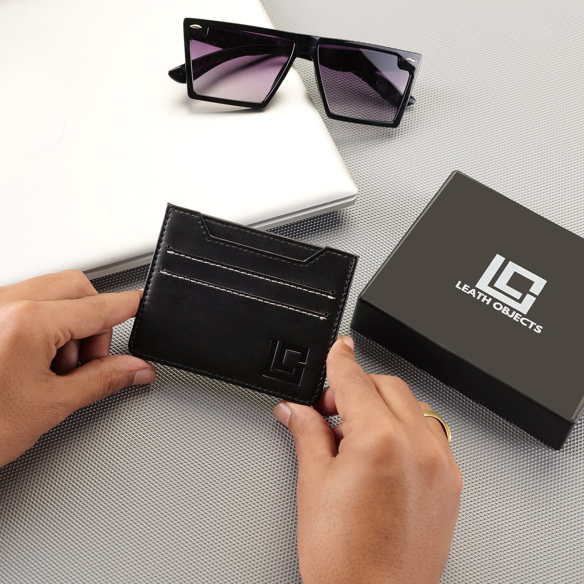 Vegan Leather Card Holders
